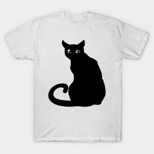 Cat Black T-Shirt